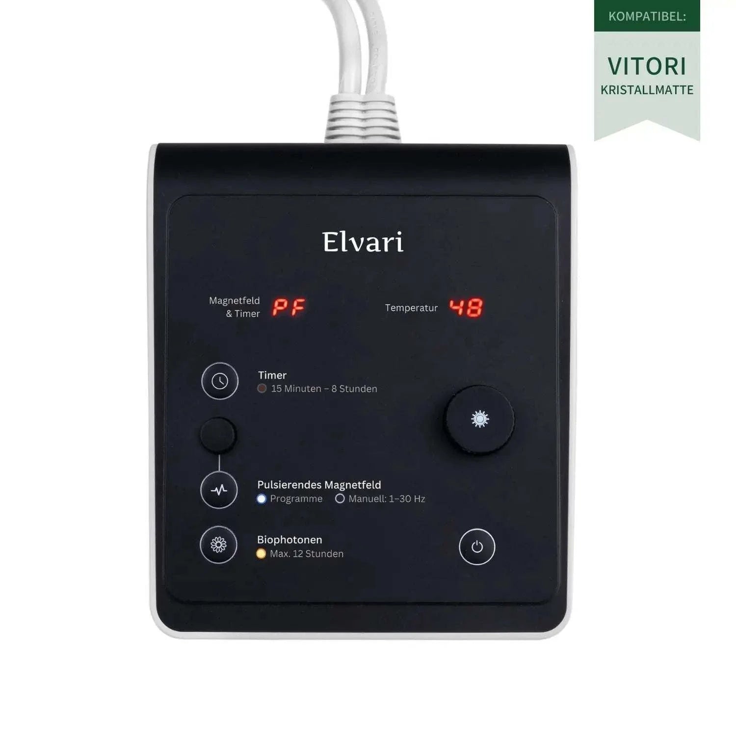 Kristallmatte Controller Pro von Elvari mit VITORI-Kompatibilität, LED-Display und intuitiver Steuerung online kaufen.