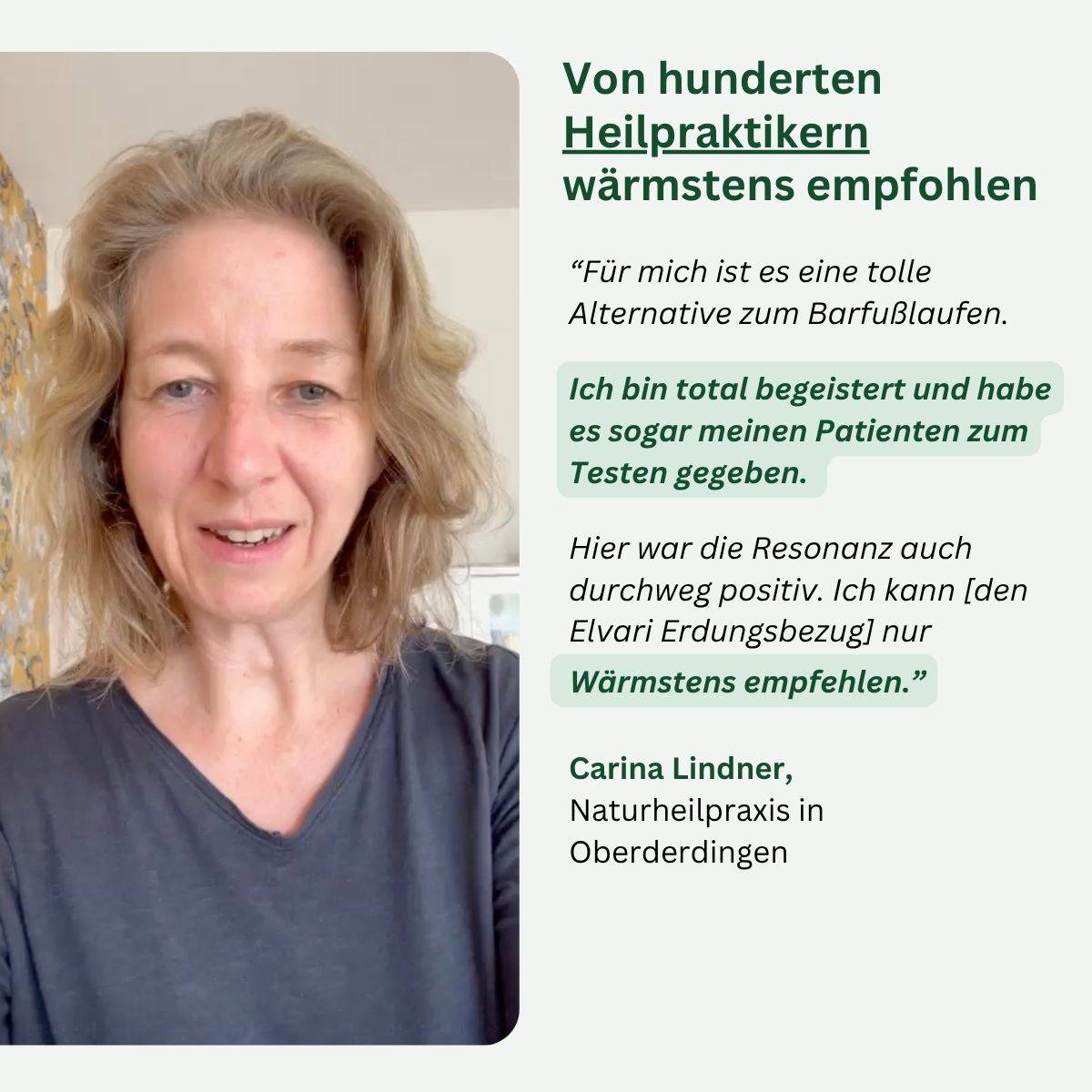 Elvari® Erdungsmatte