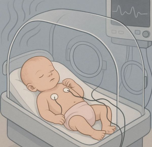 Earthing-Forschung bei Frühgeborenen