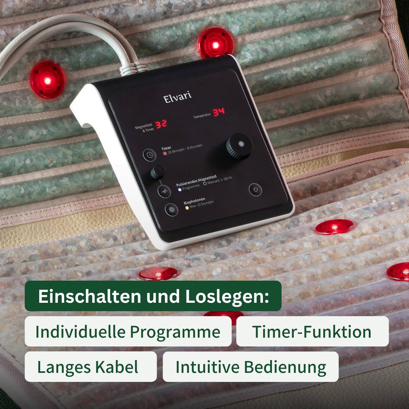 Elvari® Kristallmatte 2.0 – Deine Begleitung durch die Wechseljahre