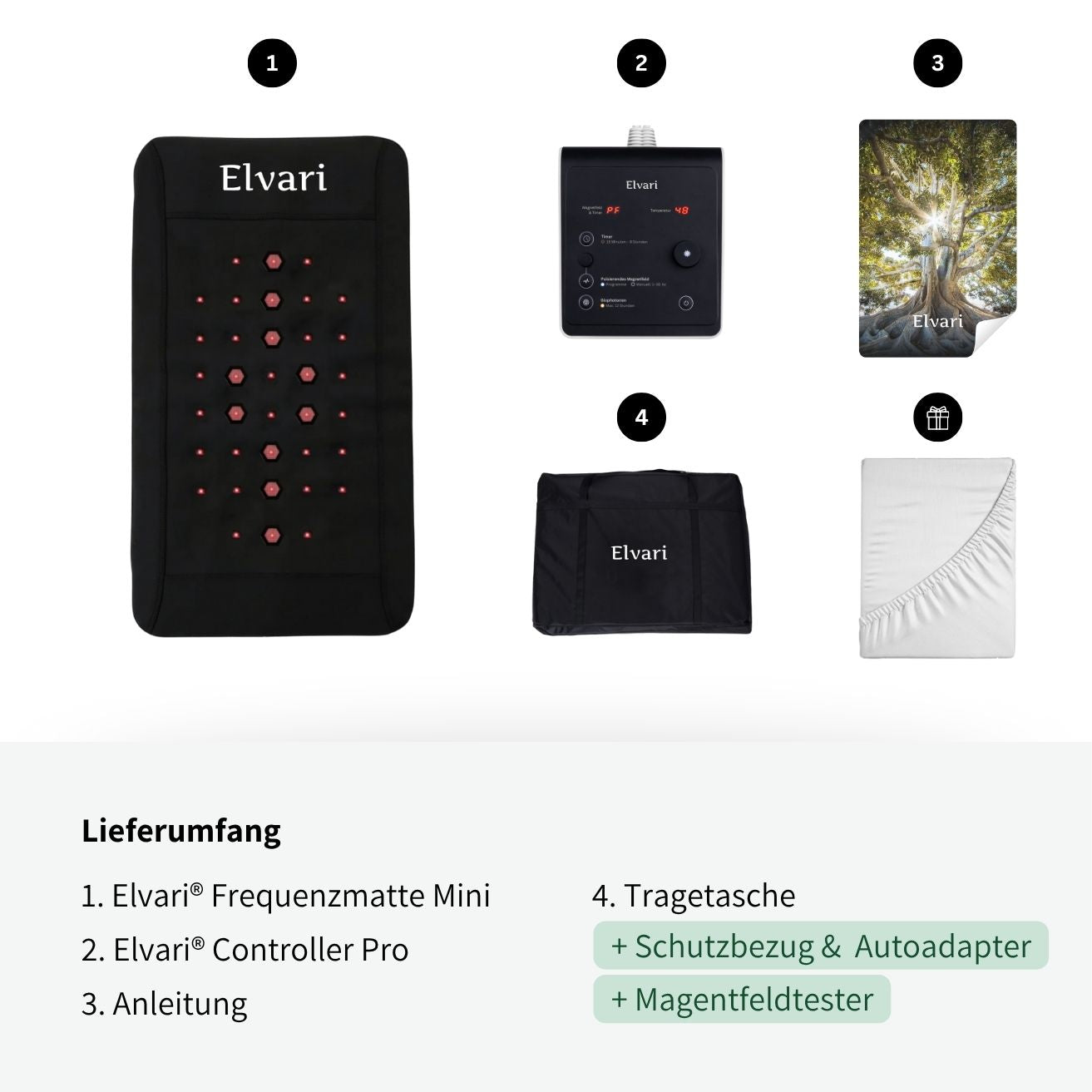 Elvari® Frequenzmatte Mini